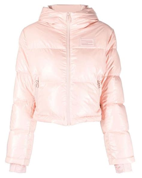 pink fendi puffer|Fendi overcoat.